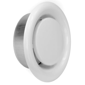 DIFUSOR DE EXTRACCIÓN METÁLICO AJUSTABLE CLÁSICO (RAL9010)