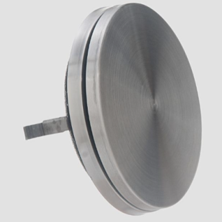 DIFUSOR PLANO | CONEXIÓN GARRA | INOX