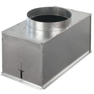 PLENUM TERMINAL ADAP. CONEX. ø200 PARALELO. GALV.