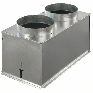 PLENUM TERMINAL ADAP. CONEX. ø200 PARALELO. GALV.