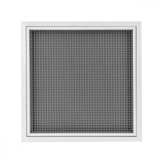 REJILLA RETORNO 60x60 CON FILTRO REGISTRABLE MALLA 13x13MM