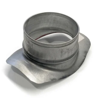 INJERTO CURVADO A 90° PARA CONDUCTO METALICO SIN JUNTA DE GOMA CON DIAMETRO DE SALIDA MO METALICO 716 43.webp