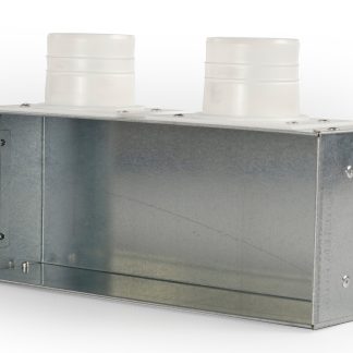 PLENUM TERMINAL DE PARED EN ⊥ GALVANIZADO CON ENTRADAS o75MM CO PLENUMS Y COLECTORES 650 43.jpeg
