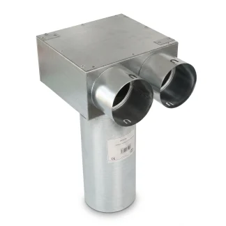 PLENUM TERMINAL GALVANIZADO 2 ENTRADAS O90MM CO PLENUMS Y COLECTORES 639 43.webp
