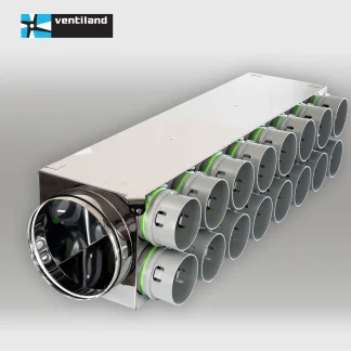 PLENUM DE DISTRIBUCION INOX 16 SALIDAS ENTRADA LATERAL CO PLENUMS Y COLECTORES 747 43.webp